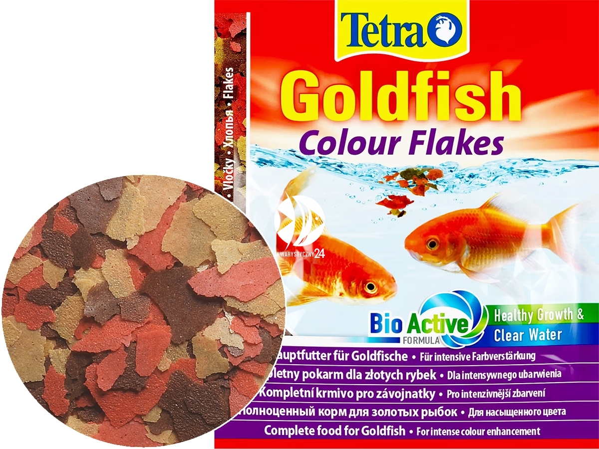 TETRA Goldfish Colour Flakes 12g Saszetka Akwarystyczny24 Pl