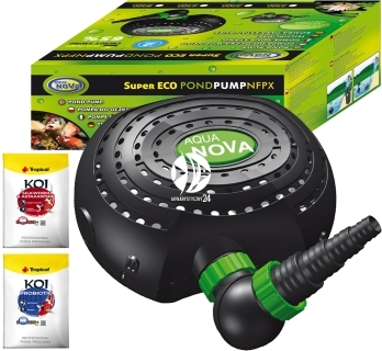 AQUA NOVA Super Eco Pond Pump NFPX-6500 (NFPX-6500) - Energooszczędna pompa do oczka wodnego