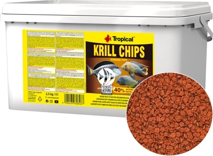 TROPICAL Krill Chips (60848) - Pokarm wybarwiający z krylem