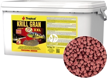 TROPICAL Krill Gran XXL 5L/2,5kg (61348) - Pokarm wybarwiający z krylem