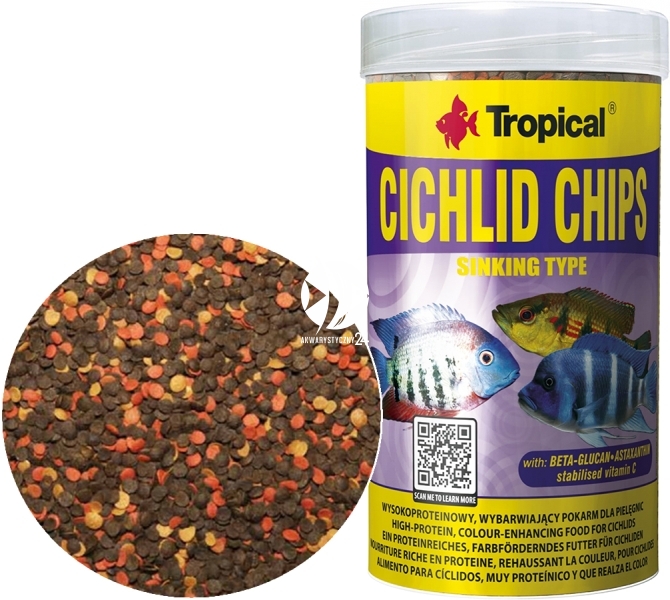 Tropical shop cichlid chips