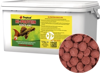 TROPICAL Hi-Protein Disc XXL 5L/2,5kg (61368) - Pokarm dla ryb dennych