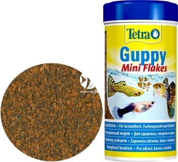 TETRA Guppy Mini Flakes 100ml (T197213) - Płatkowany pokarm podstawowy dla gupików