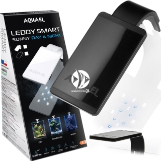 AQUAEL Leddy Smart 4,8W Sunny Day&Night Black (124226) - Lampka LED