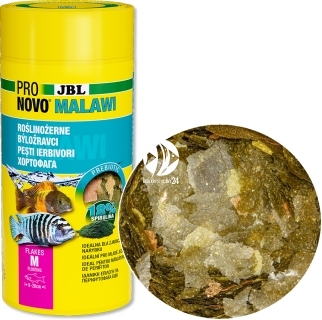 JBL ProNovo Malawi Flakes M (31208) - Pokarm dla pielęgnic Malawi i Tanganika