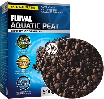 FLUVAL Aquatic Peat Granulat 500g (A1465) - Wkład torfowy do akwarium