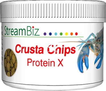 StreamBiz Crusta Chips Protein X 40g (29042) - Pokarm dla krewetek, raków i krabów