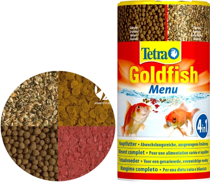 Tetra Goldfish Menu 250ml Pokarm dla złotych rybek 12827383623 