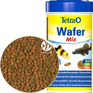 TETRA Wafer Mix (T134461) - Pokarm w waflach dla ryb dennych i skorupiaków.