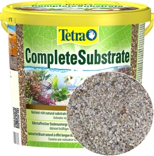 TETRA CompleteSubstrate (T297524) - Wzbogacony w substancje odżywcze substrat torfowo-kwarcowy do akwarium.